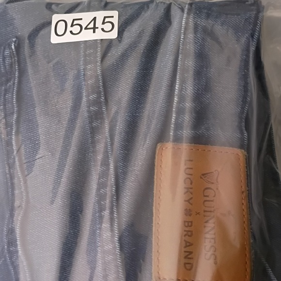 Guinness x Lucky Brand 223 Straight Leg Jeans Mens 33x32 Dark Wash Blue Denim - Picture 15 of 15